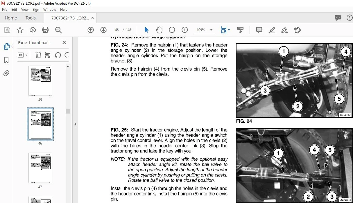 Challenger EU Harvesting 5200 Draper Header Operator Manual 700738217B - PDF DOWNLOAD - Image 3