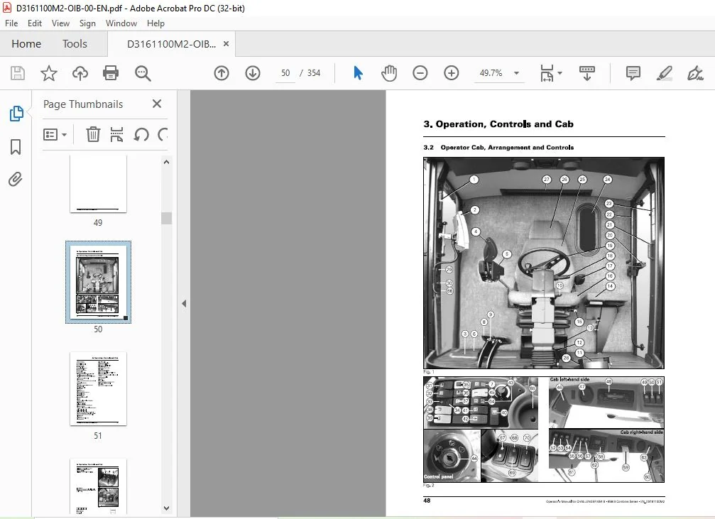 Challenger EU Harvesting 654B 658B + Auto Level + Rotary Separator Operator's Manual - PDF DOWNLOAD - Image 2