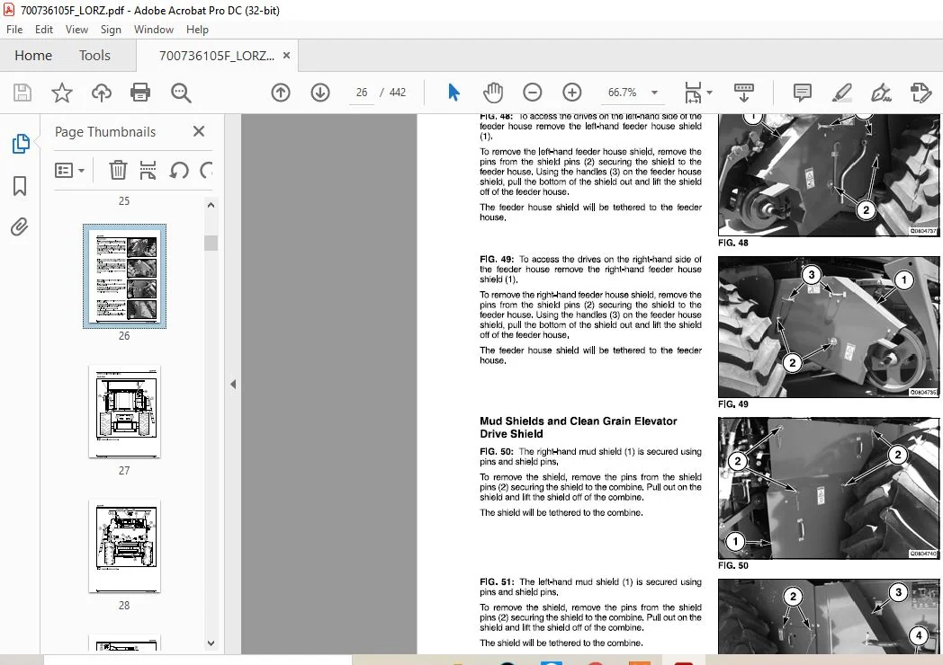 Challenger EU Harvesting 680B Combine Operator Manual 700736105E - PDF DOWNLOAD - Image 3