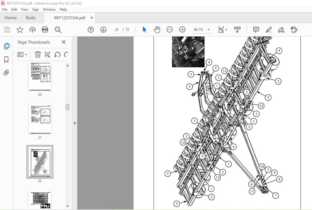Challenger EU Hay Equipment 9830 9850 Single Disc Drill Operator Manual - PDF DOWNLOAD - Image 4