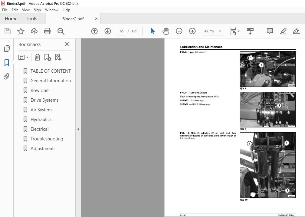 Challenger EU Seeing 9936 Planter Service Manual 79036330A - PDF DOWNLOAD - Image 3