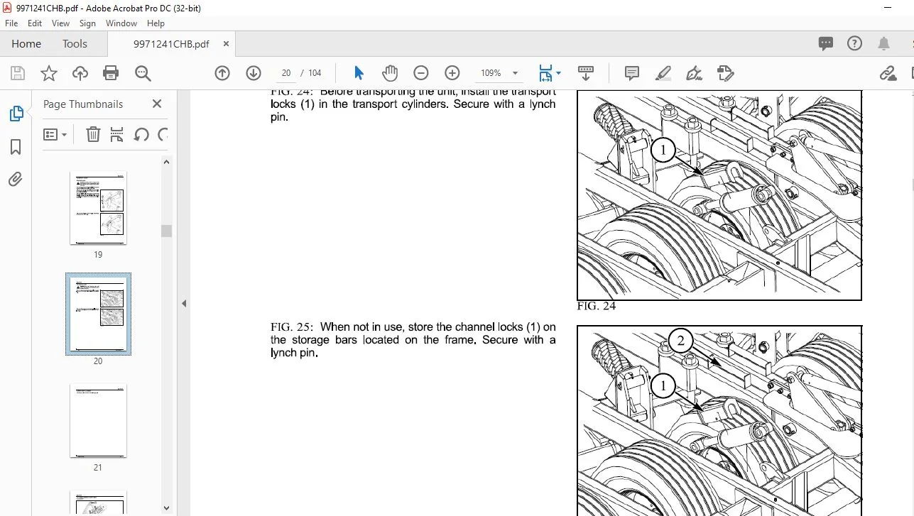 Challenger EU Tillage 1710 1710 HD 1730 Offset Disc Operator Manual - PDF DOWNLOAD - Image 3