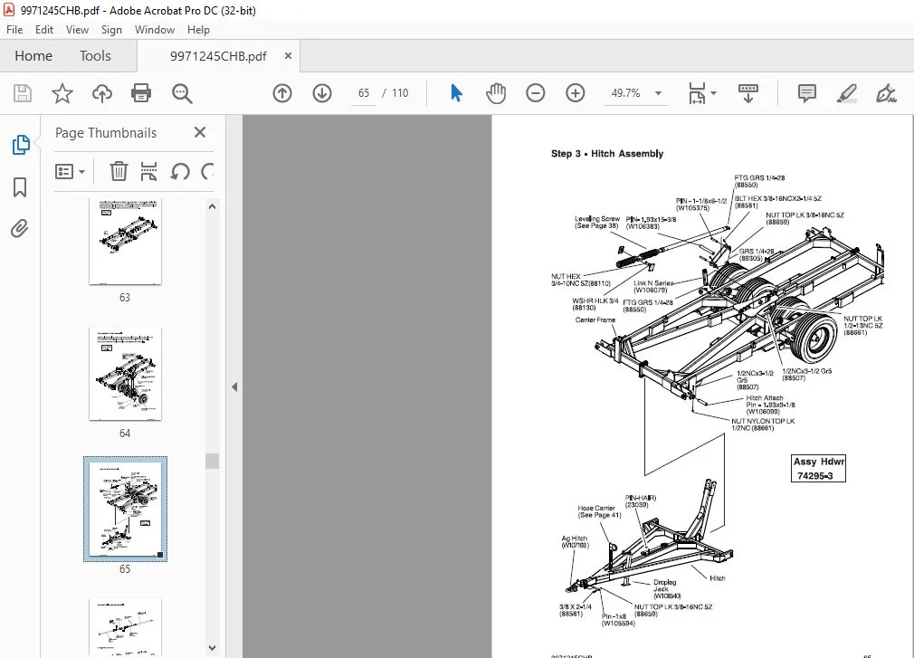 Challenger EU Tillage 1810 1830 Tandem Disc Operator Manual - PDF DOWNLOAD - Image 4