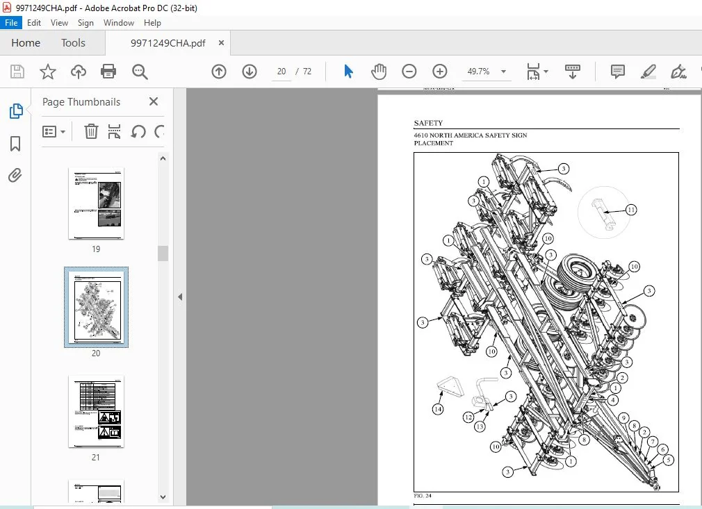 Challenger EU Tillage 4610 4630 DISC Ripper Operator Manual - PDF DOWNLOAD - Image 3
