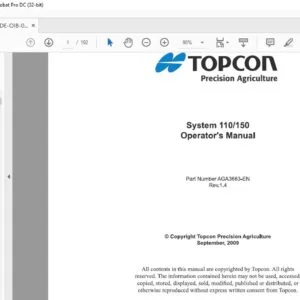 Challenger EU Tractor AUTO-GUIDE 110 150 Operator Instruction Manual AGA3663-EN