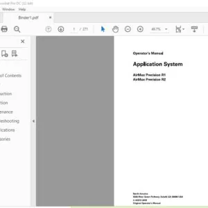 Challenger EU Tractor AirMax Precision R1 R2 Application System Operator's Manual - PDF DOWNLOAD
