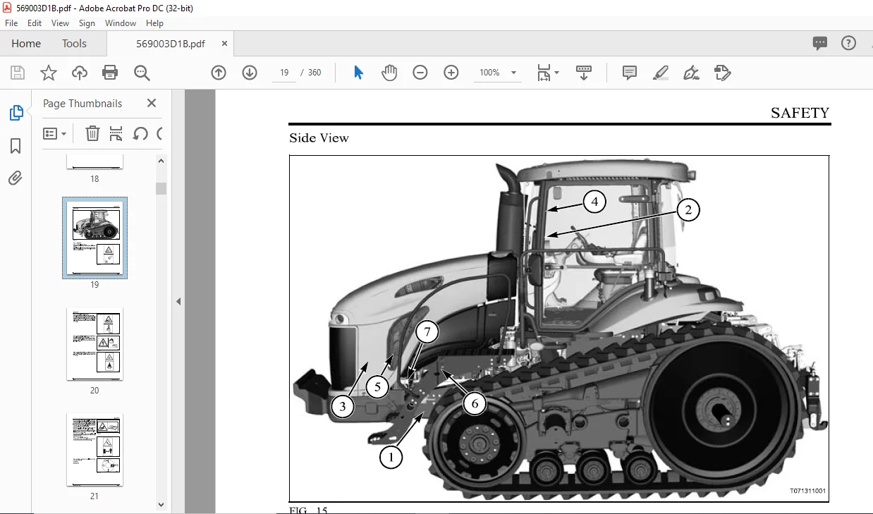 Challenger EU Tractor MT765D Rubber Track Tractor Operator Manual 569003D1B - PDF DOWNLOAD - Image 4