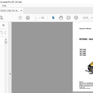 Challenger MT500E Series MT 515E MT 525E MT 535E MT 545E AutoPower IV - AutoPower VI Operator's Manual