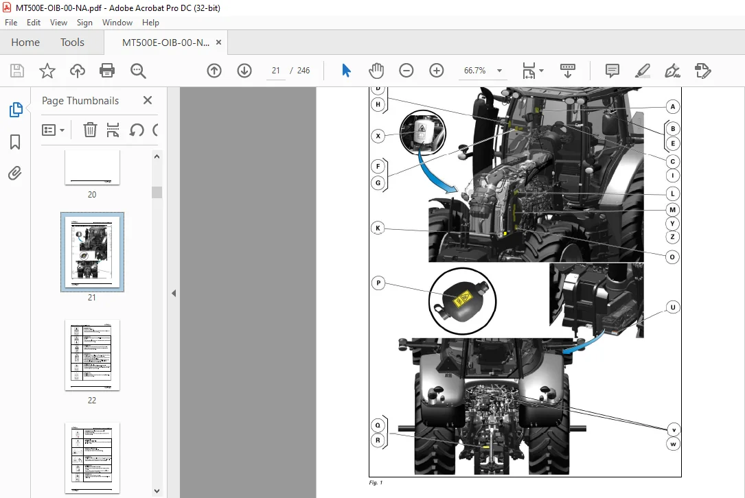 Challenger MT500E Series MT 515E MT 525E MT 535E MT 545E Classic Version Operator's Manual - Image 3