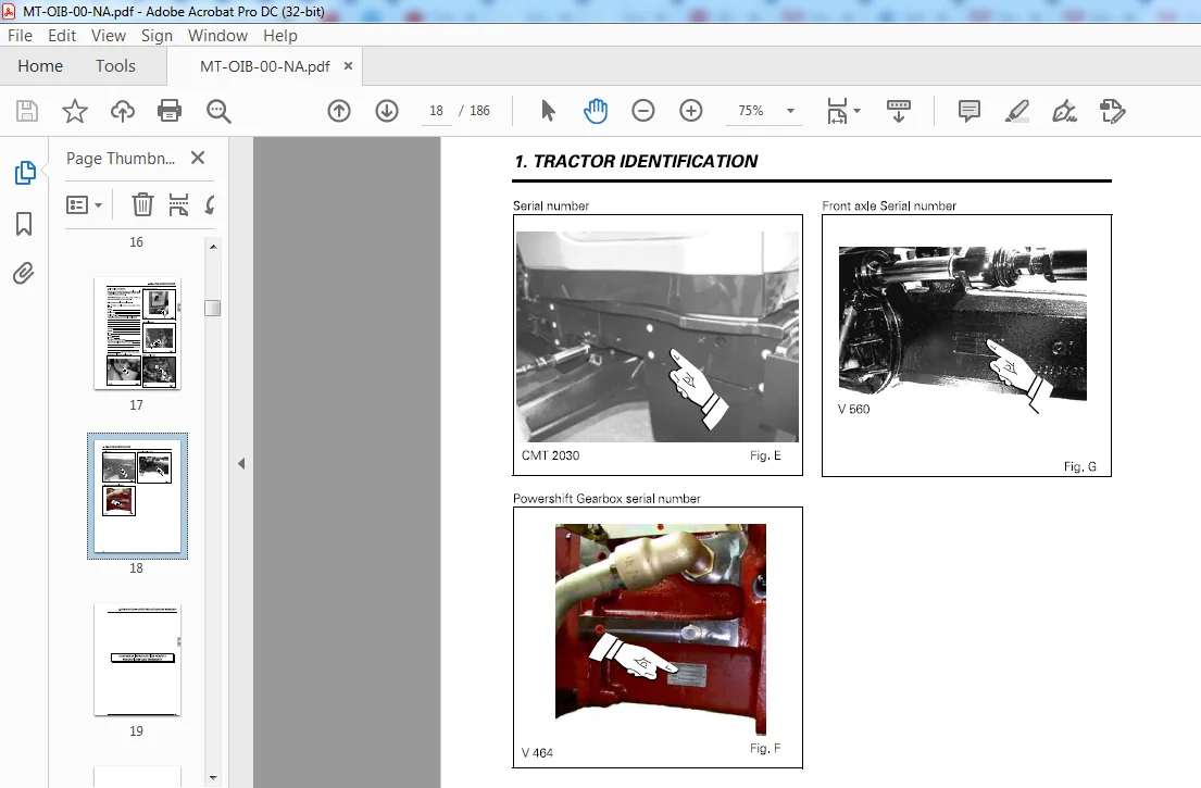 Challenger MT565 Series Agricultural Tractors Operator Instruction Manual 3378355M1 - Image 4