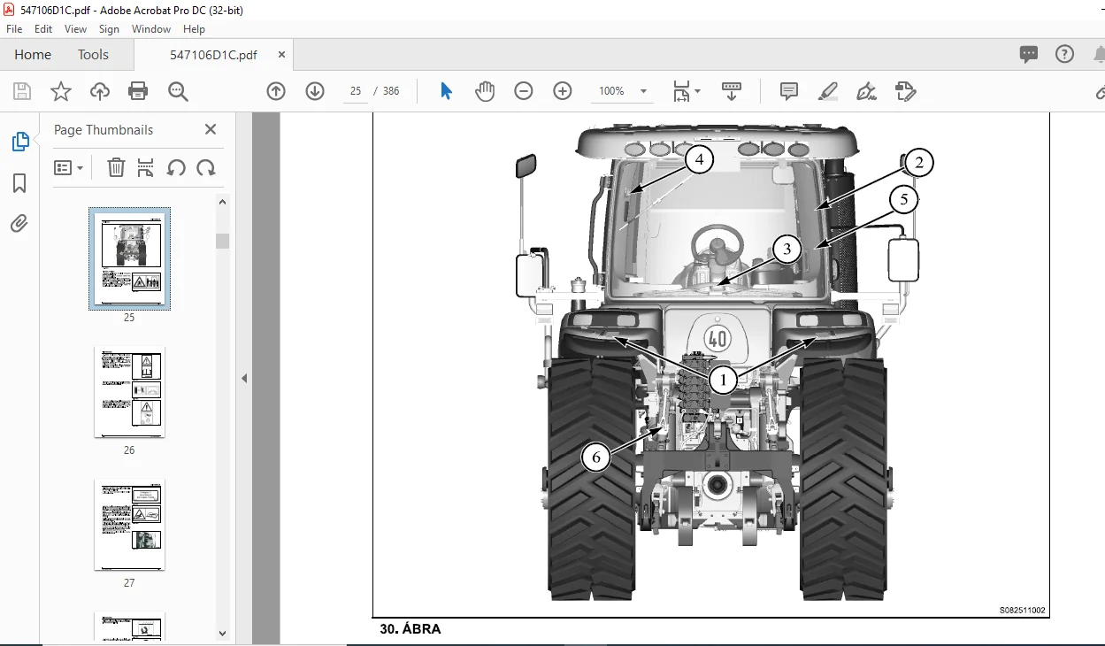 Challenger MT745D MT755D MT765D Gumilanctalpas traktor CE Felhasznaloi kezikonyv - Image 3