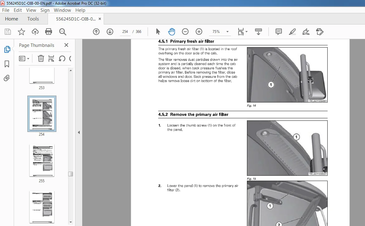 Challenger MT845E MT855E MT865E MT875E Rubber Track Tractor Operator's Manual 556245D1C - Image 2