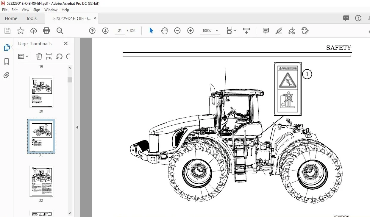 Challenger MT945C MT955C MT965C MT975C Articulated Tractors Operator Manual - Image 3