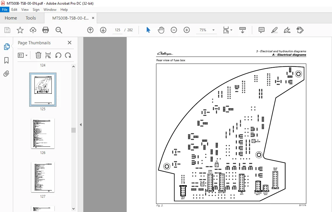 Challenger Technician Service Book МТ500B Series Tractors Workshop Service Manual - PDF DOWNLOAD - Image 2