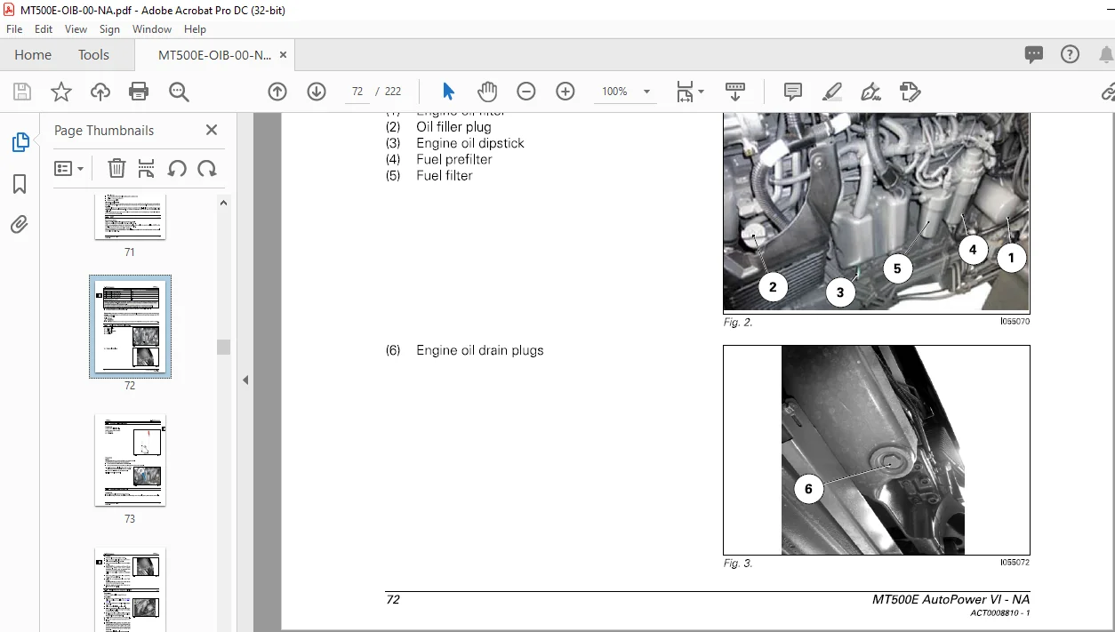Challenger МТ500E Series МТ 555E MT 565E MT 575E MT 585E MT 595E Operator Instruction Manual - Image 2