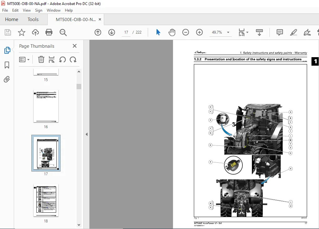 Challenger МТ500E Series МТ 555E MT 565E MT 575E MT 585E MT 595E Operator Instruction Manual - Image 4