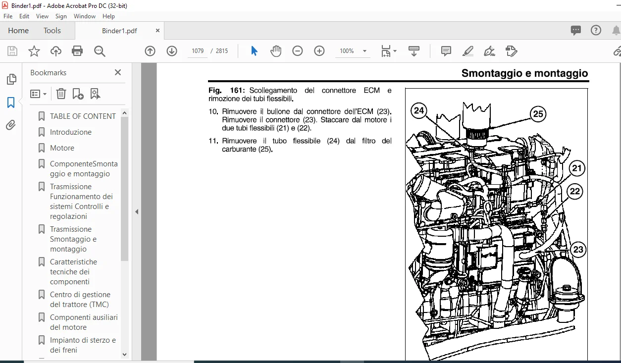 Challenger МТ735 МТ745 МТ755 МТ765 МТ745В МТ755В МТ765В Track Tractor Service Manual -(ltalian) - Image 3