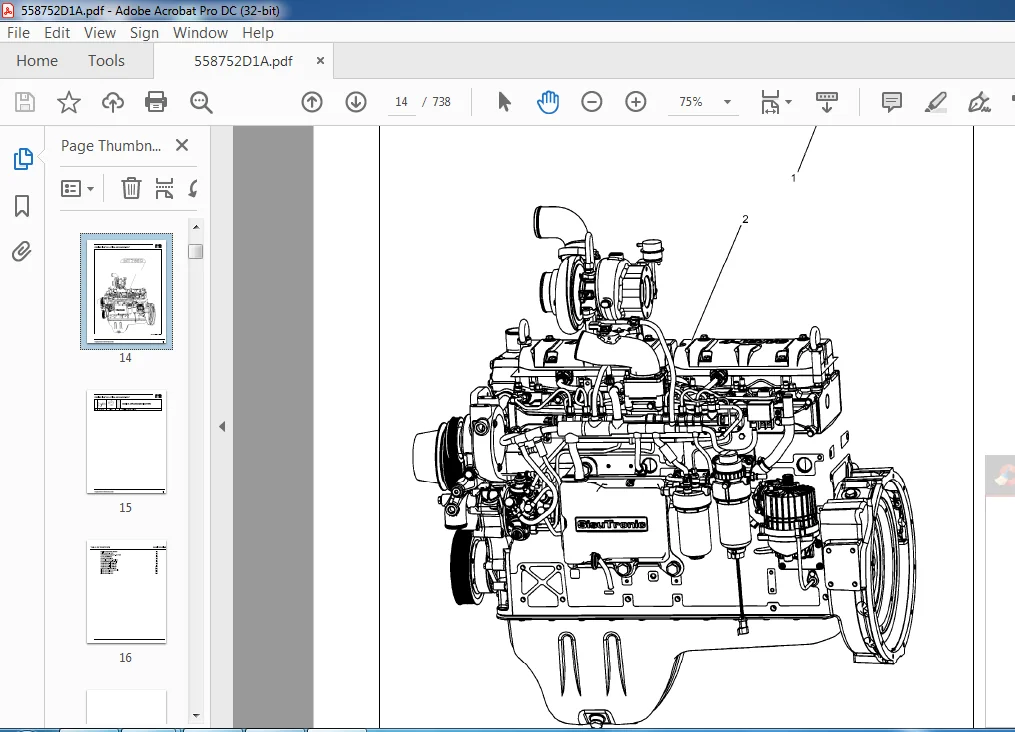 Challenger МТ745D MT755D MT765D Track Tractor Repair Time Schedule Manual 558752D1A - Image 4