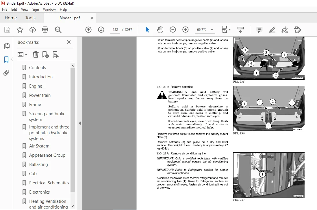 Challenger МТ745С МТ755С МТ765С Rubber Track Tractor Service Manual 79033093D - Image 2