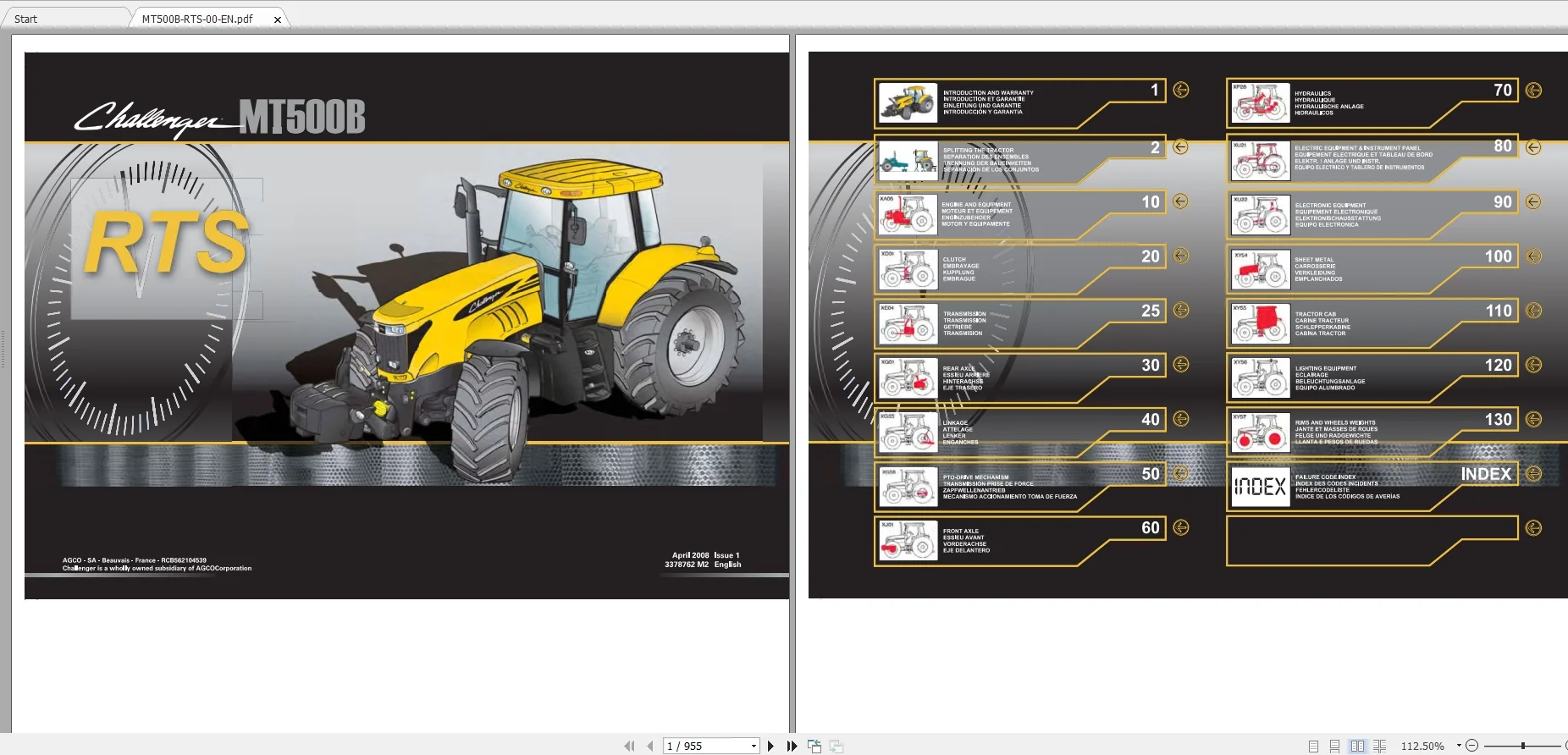 Challenger EU Agricultural Full 01.2020 PDF Workshop Service Manuals - COMPLETE - Image 9