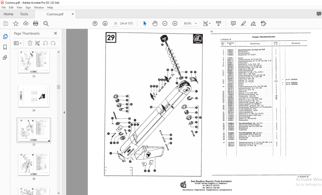 Claas Coamos Spare Parts List Manual - PDF DOWNLOAD - HeyDownloads ...