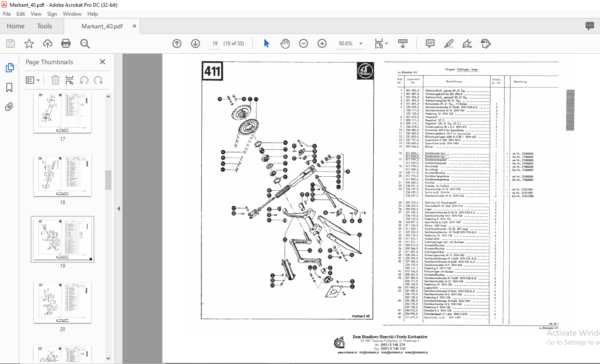 Claas Markant 40 Spare Parts List Manual - PDF DOWNLOAD - HeyDownloads ...