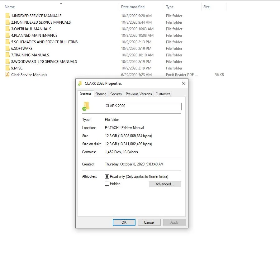 Clark Forklift PDF Service Manual, Maintenance, Schematic and Service Bulletins - COMPLETE - Image 3