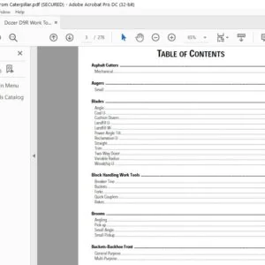 Dozer D9R Work Tools from Caterpillar - PDF DOWNLOAD