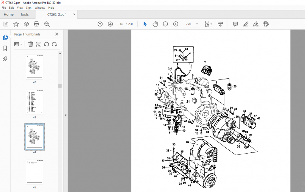 Dynapac CT262 Spare Parts Catalogue Manual - PDF DOWNLOAD ...