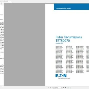 Eaton Transmission PDF Manuals 3.14GB Complete Collection - DOWNLOAD 