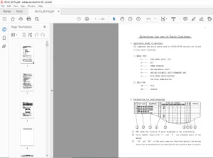 Iseki SF310/SF370 Parts Manual - PDF DOWNLOAD