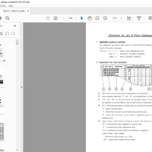 Iseki SGR17/SGR19/SGR22 Parts Manual - PDF DOWNLOAD