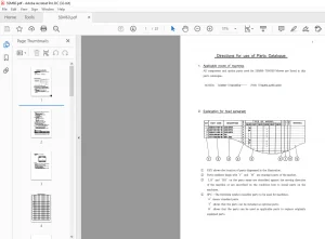 Iseki SSM60 Parts Catalogue Manual - PDF DOWNLOAD