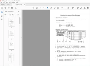 Iseki SSM60_F Parts Catalogue Manual  - PDF DOWNLOAD
