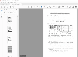 Iseki SXG19H/SXG22H Parts Catalogue Manual - PDF DOWNLOAD