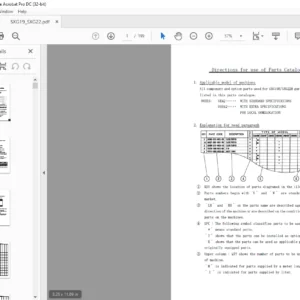 Iseki SXG19H/SXG22H Parts Catalogue Manual - PDF DOWNLOAD