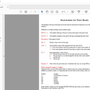 KUBOTA GC54G Grass Catcher Parts Manual  - PDF DOWNLOAD