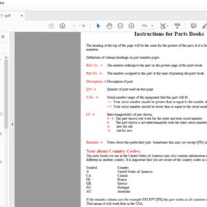 KUBOTA LA211 Parts Manual - PDF DOWNLOAD