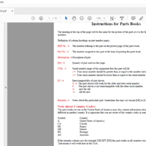 KUBOTA RC60-82H Parts Manual - PDF DOWNLOAD