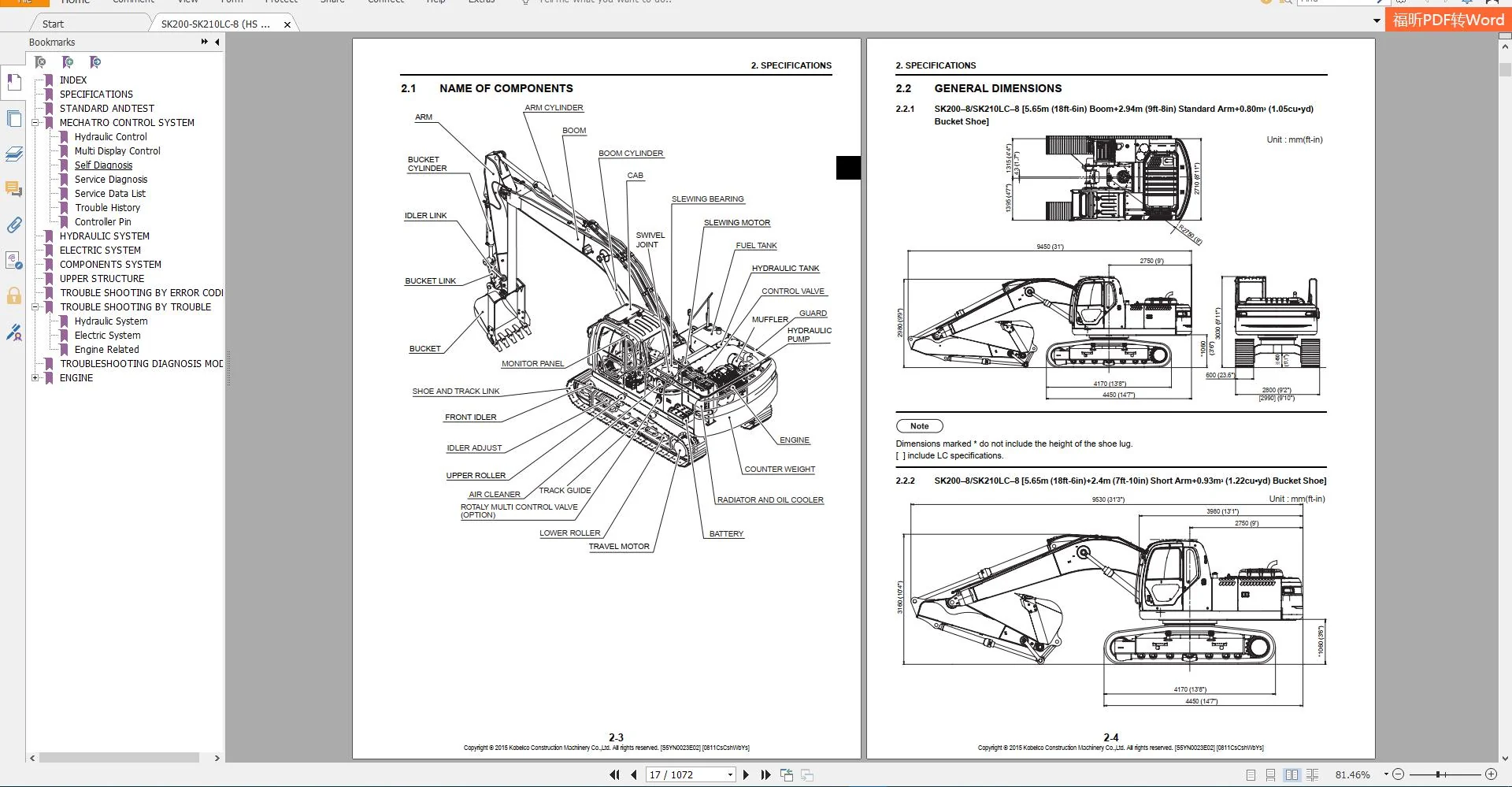 Kobelco Updated Heavy Machinery Service Manuals 16.32 GB PDF - Complete Set - Image 3