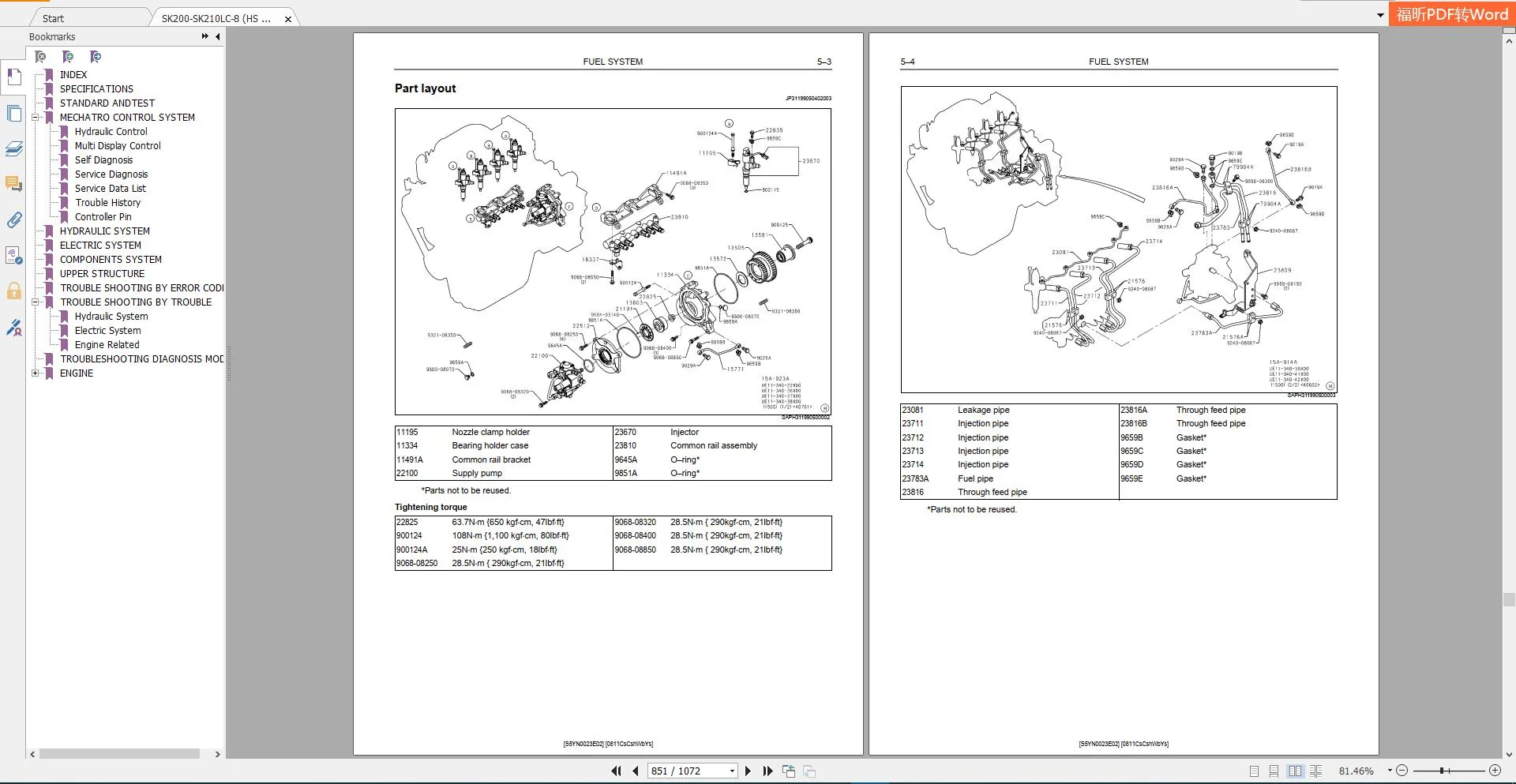 Kobelco Updated Heavy Machinery Service Manuals 16.32 GB PDF - Complete Set - Image 5