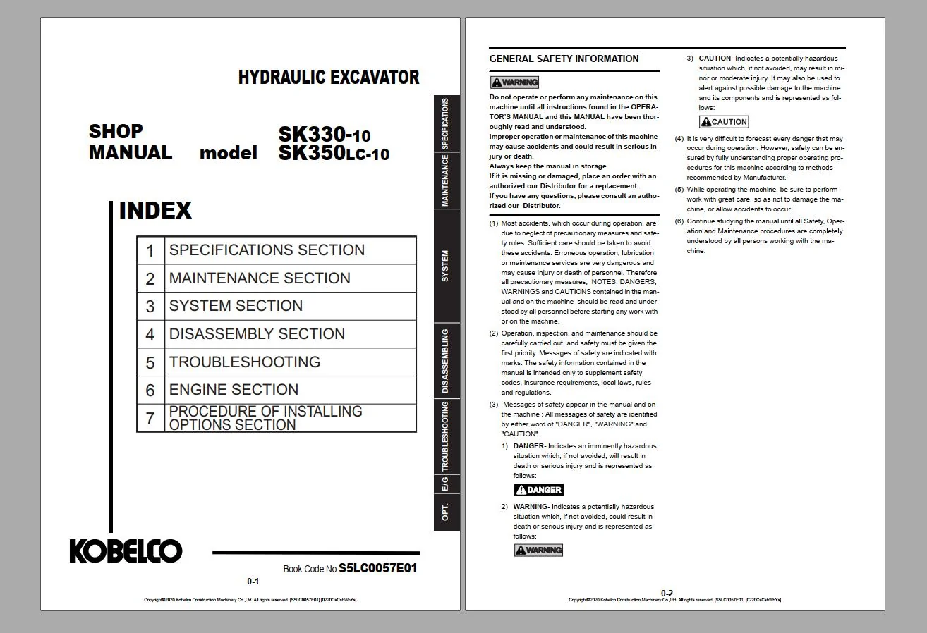 Kobelco Updated Heavy Machinery Service Manuals 16.32 GB PDF - Complete Set - Image 6