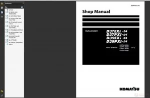 Komatsu Complete SET Service Manuals + Operator & Parts Manuals - 2018