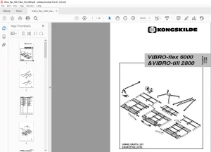 Kongskilde VIBRO-flex 6000 &VIBRO-till 2800 Spare parts list Manual - PDF DOWNLOAD