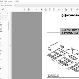 Kongskilde VIBRO-flex 6000 &VIBRO-till 2800 Spare parts list Manual - PDF DOWNLOAD