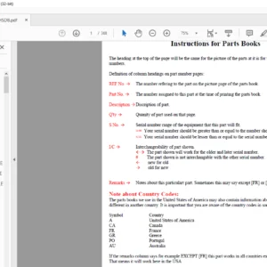 Kubota B2410HSDB Parts Manual - PDF DOWNLOAD