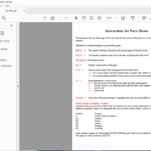 Kubota B2765 Front Blade Parts Manual - PDF DOWNLOAD