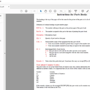 Kubota B2765 Front Blade Parts Manual -PDF DOWNLOAD