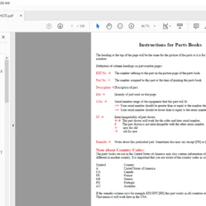 Kubota B6100HST-E PARTS MANUAL - PDF DOWNLOAD