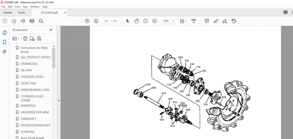 Kubota B7200D PARTS MANUAL - PDF DOWNLOAD - HeyDownloads - Manual Downloads